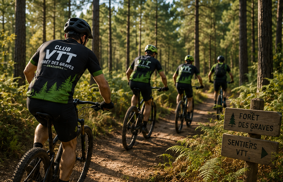 Illustration de l’événement Rencontre conviviale — Club VTT Forêt des Graves