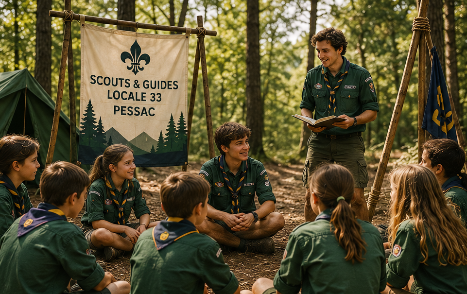 Illustration de l’événement Entraînement — Scouts & Guides Locale 33